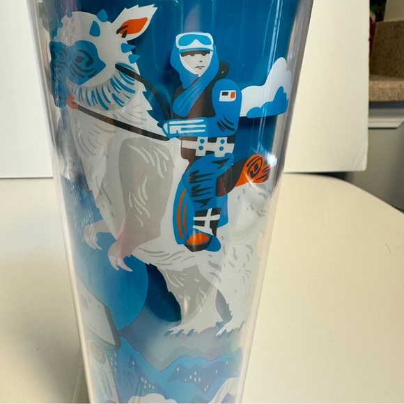 NWT. Disney Parks Starbucks Discovery Series Star Wars Hoth Collection Tumbler. - Picture 7 of 13